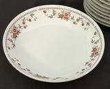 Floral Pattern Dinnerware Set with Plates, Cups, Saucers, Bowls, Platter, and Butter Dish - thumbnail 2 of 17