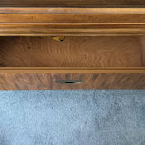 Wood Display Cabinet with Glass Shelves and Storage Drawers - thumbnail 7 of 10