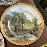 Assorted Decorative Plates, Glass Bowls, and Ceramic Pieces - thumbnail 10 of 15