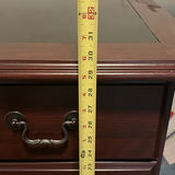 Wood Executive Desk with Drawers - thumbnail 3 of 8