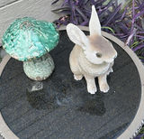Outdoor Hose Reel Box, Side Table, and Garden Figurines - thumbnail 4 of 7