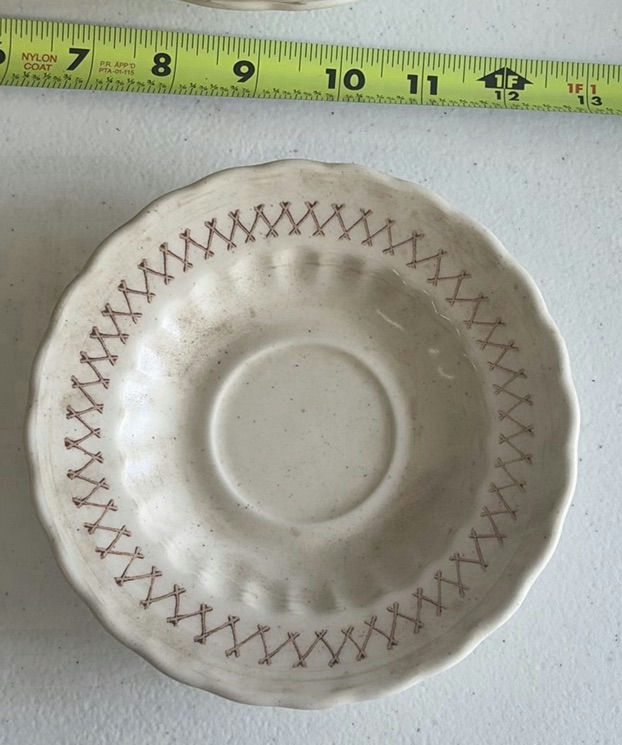 Metlox Vernon Ware California Ceramic Plates and Saucers Set - image 2 of 17