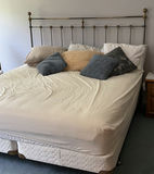 Metal Bed Frame with sleep number Mattress and Box Spring - thumbnail 1 of 8