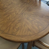 Wood Dining Table and Chairs - thumbnail 4 of 6