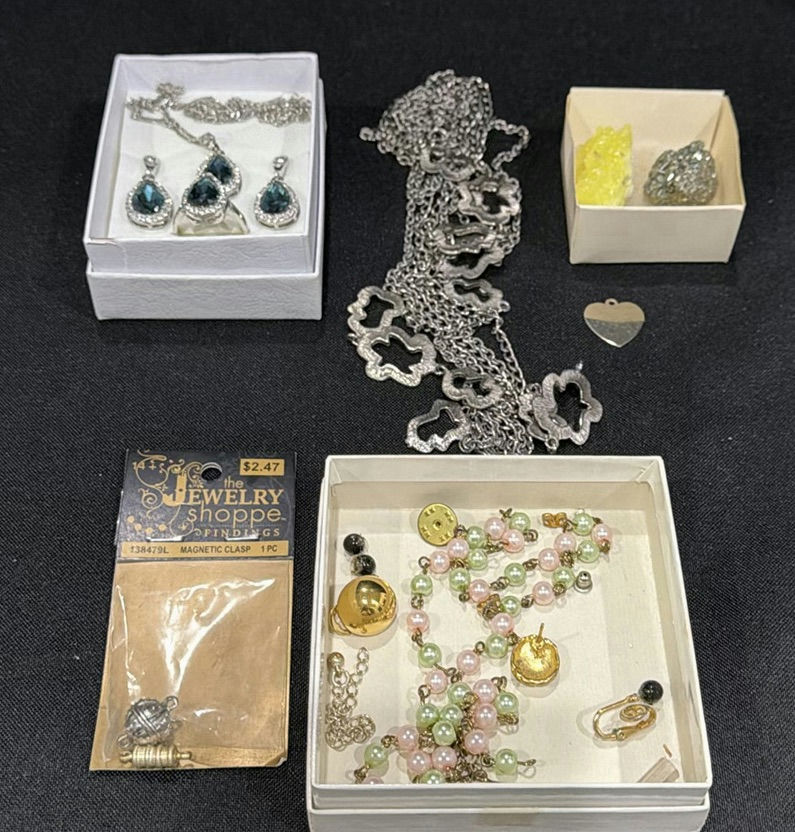 Assorted Jewelry and Jewelry Making Items - image 1 of 4