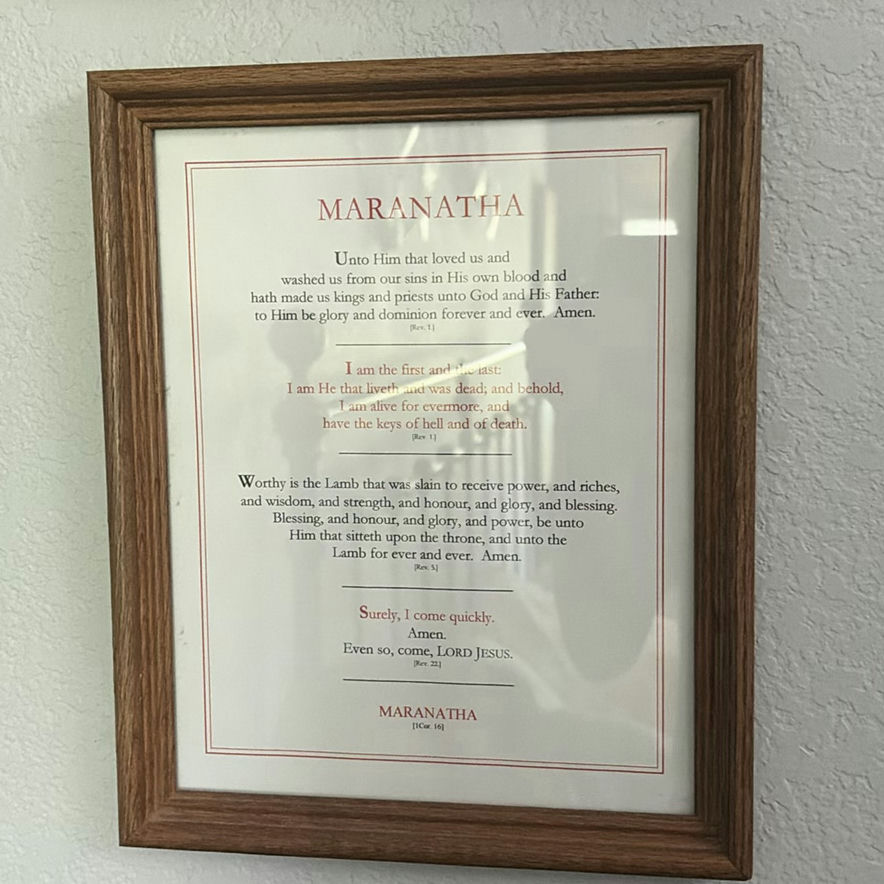 Set of Framed Religious Scripture Prints - image 6 of 14