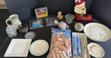 Assorted Household Decor, Plates, Candles, and Music CDs - thumbnail 1 of 12