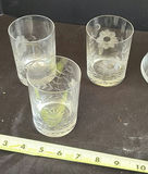 Etched Glass Pitcher and Six Tumblers - thumbnail 3 of 4