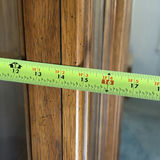 Wood Display Cabinet with Glass Shelves and Storage Drawers - thumbnail 10 of 10