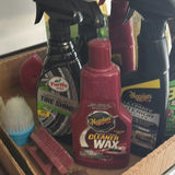 Garage Shelving Unit with Automotive Fluids, Cleaning Supplies, and Tools - thumbnail 7 of 9