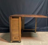 Mid-Century Modern 5-Piece "Stowaway" Drop-Leaf Dining Set - thumbnail 16 of 21