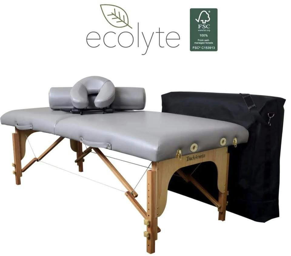 TouchAmerica Ecolyte Portable Massage Table Package (Slate) – Brand New - image 3 of 4