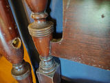 Antique American Empire Revival Mahogany Full-Size Bed Frame – Project Piece - thumbnail 7 of 11
