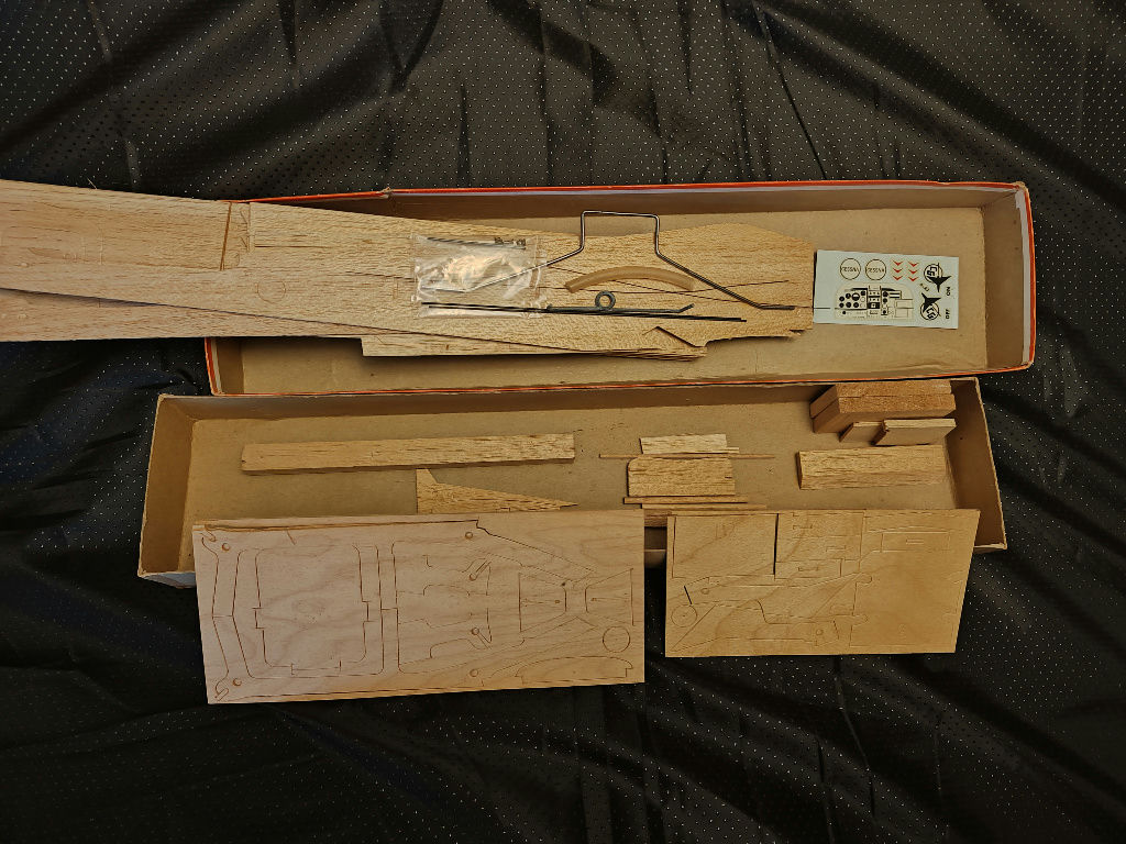 Vintage Carl Goldberg Models "Skylane" 1/2A Semi-Scale Cessna Airplane Model Kit - image 4 of 6