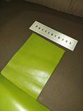 Pottery Barn Custom Leather Armchairs – Pistachio Green – Executive / Designer Seating - thumbnail 6 of 8