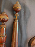 Antique American Empire Revival Mahogany Full-Size Bed Frame – Project Piece - thumbnail 6 of 11