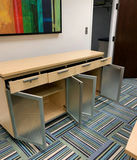 Premium Teknion (Roy & Breton) 72" Executive Credenza / Sideboard - LIKE NEW condition - thumbnail 9 of 11