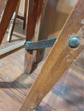 Lot of 4 Vintage Mid-Century Wooden Folding Chairs - thumbnail 7 of 8