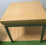 Krug Modernist Maple & Steel End Table - thumbnail 1 of 4