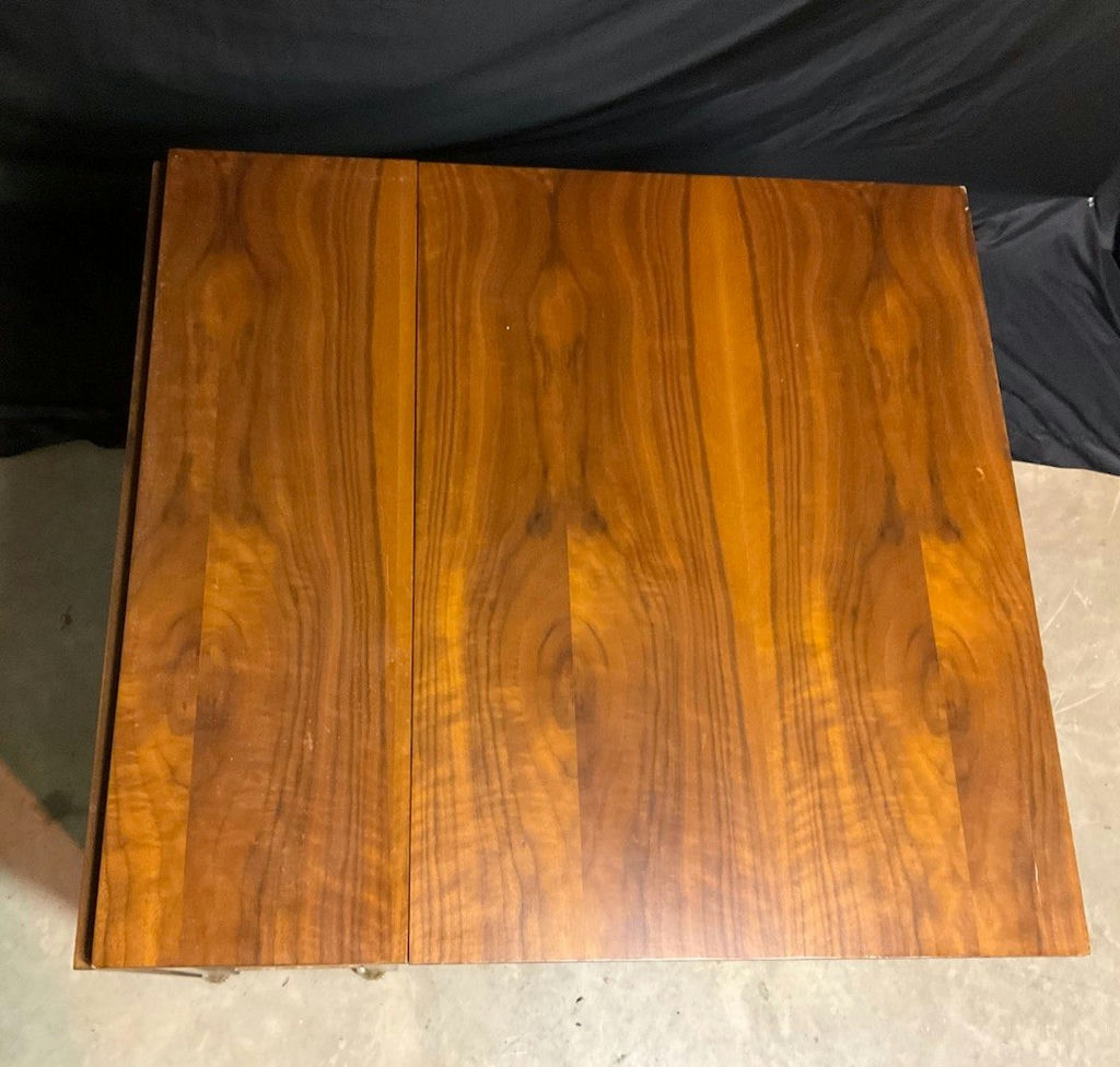 Mid-Century Modern 5-Piece "Stowaway" Drop-Leaf Dining Set - image 13 of 21