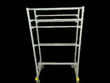 Ultra Heavy-Duty Rolling Wardrobe Rack - Double-Sided, Rail, 8 Rail Height Adjustable - thumbnail 4 of 7