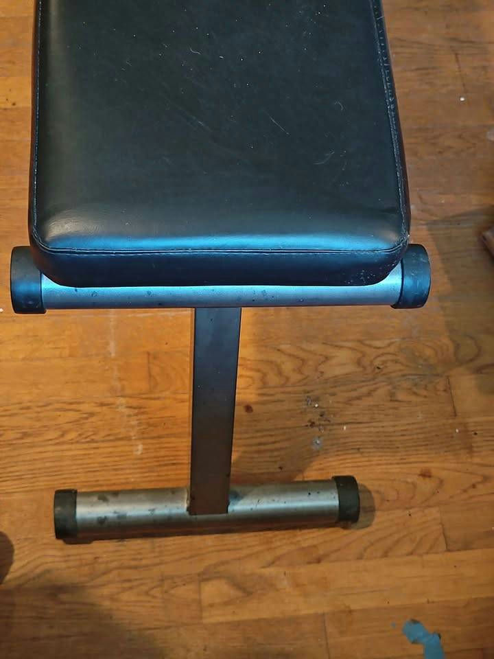 Vintage Jack LaLanne Folding Weight Bench w/ Leg Developer – Solid Steel - image 5 of 8