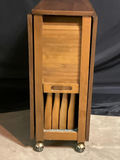 Mid-Century Modern 5-Piece "Stowaway" Drop-Leaf Dining Set - thumbnail 2 of 21