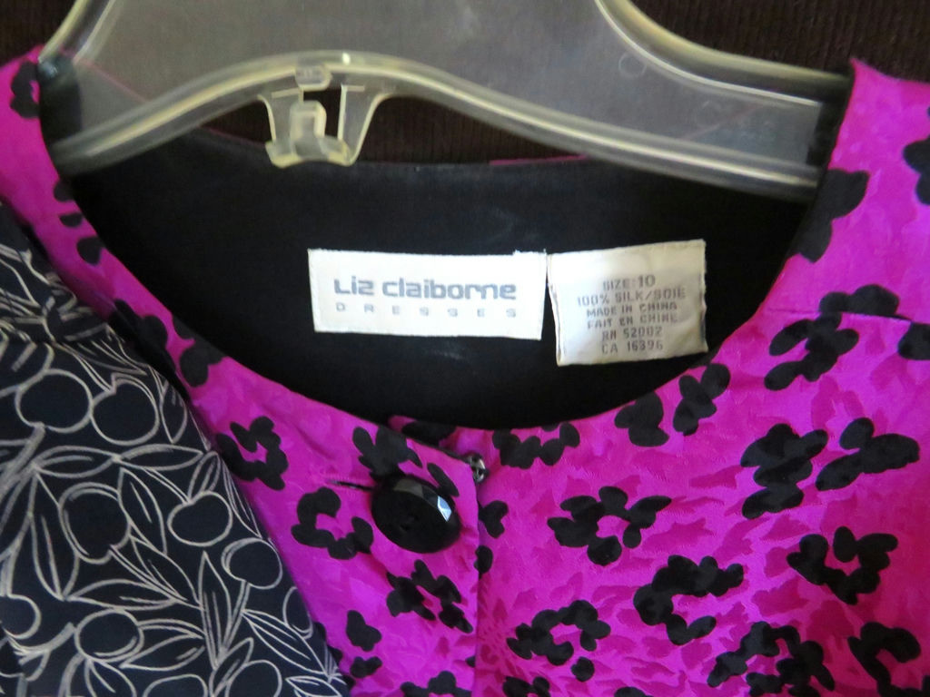 Selection of Vintage Silk Dresses Talbot's Argenti - image 3 of 13