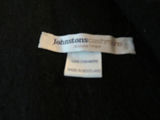 Johnston's Cashmere Fringed Black Scarf - thumbnail 2 of 3