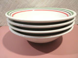 Italy Set of 4 Ceramic Pasta Bowls - thumbnail 2 of 3