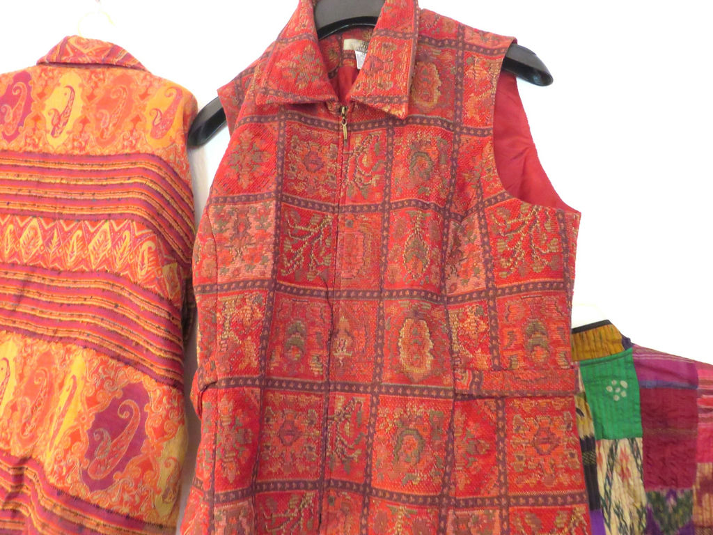 Women's Abstract Jackets and Vests Some Reversible - image 14 of 15