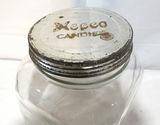 Vintage Necco Candy Hazel Atlas Glass Jar with Lid - thumbnail 3 of 6