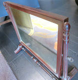 Vintage Chippendale Mahogany Dresser Table Mirror - thumbnail 3 of 6