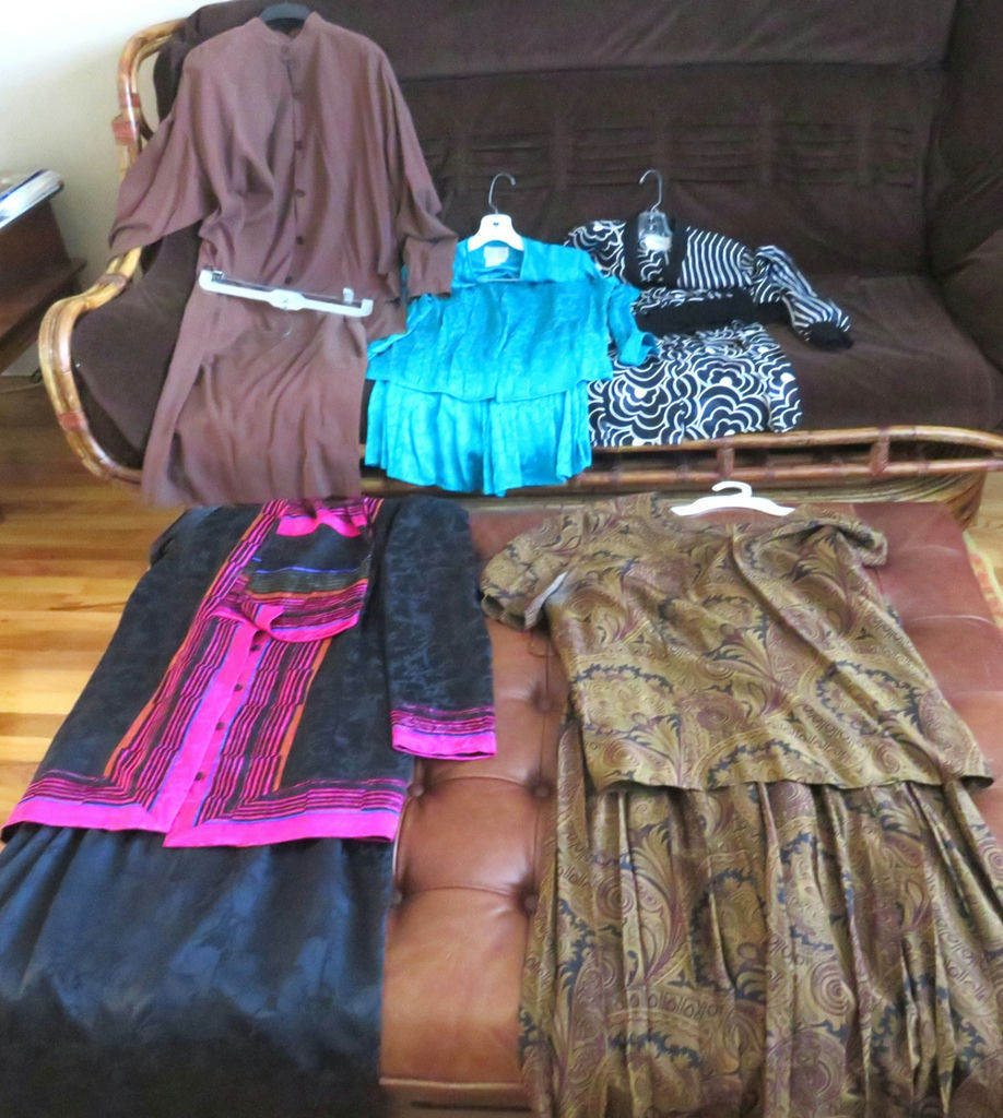 5 Silk Skirt Sets Women's Jones NY Bianco - image 1 of 16