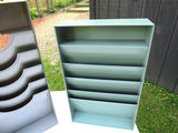 2 Vintage Metal Industrial Multi purpose Wall Organizers - thumbnail 2 of 5