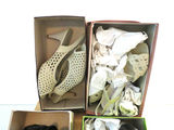 6 Pairs of Women's Designer Dress Sandals Slingback - thumbnail 3 of 20