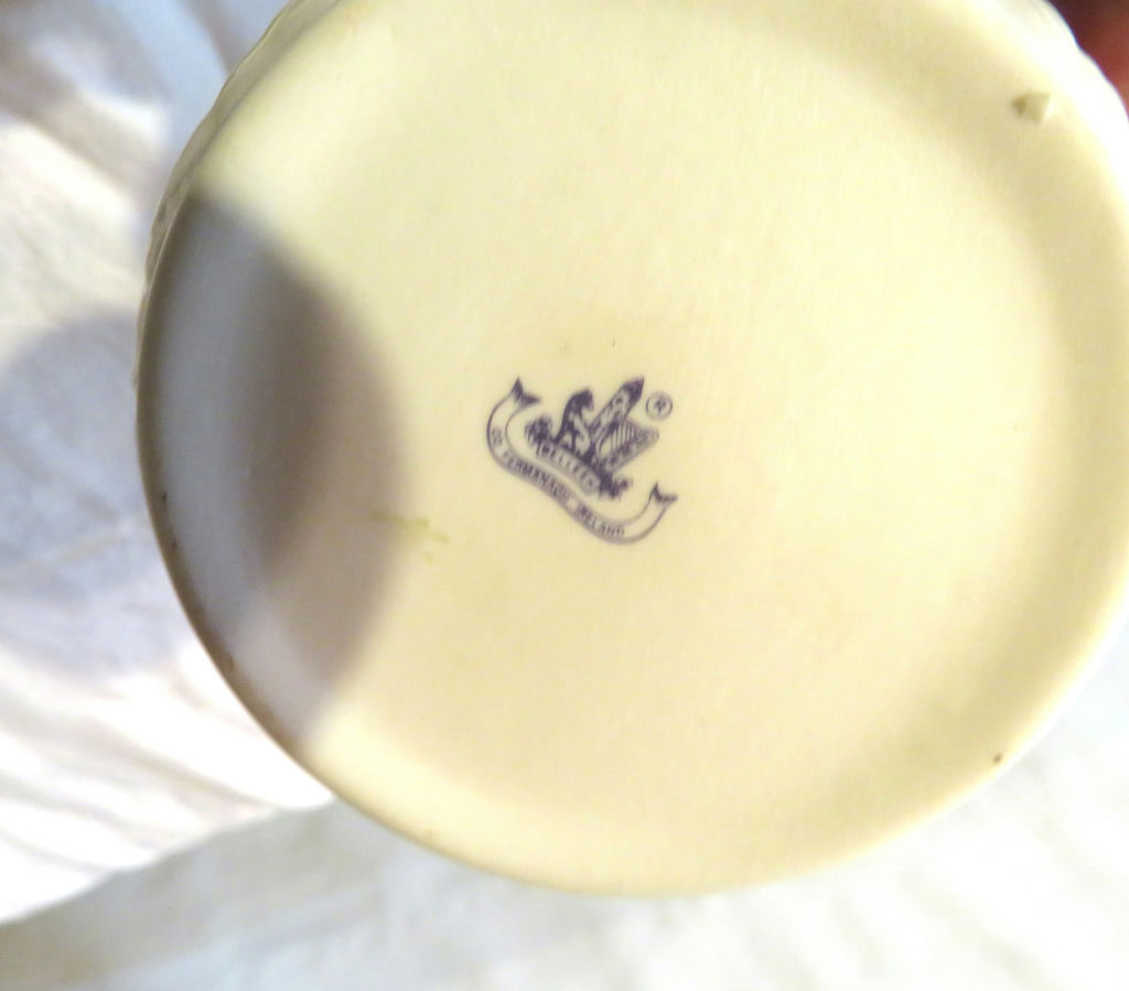 Vintage Belleek Porcelain with Early Black Stamp  - image 6 of 8