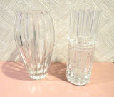 Marquis Waterford Crystal Vase and Crystal Cylinder Vase - thumbnail 1 of 8