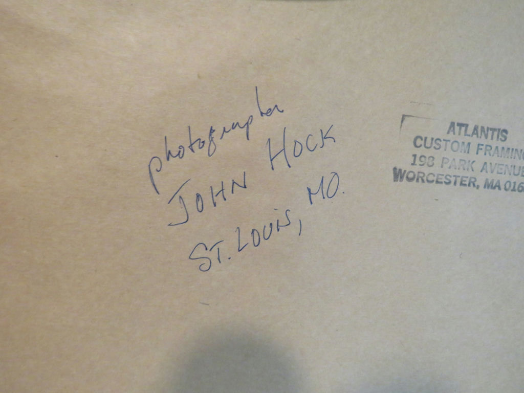 John Hock Missouri Artist Framed Farm Horse Scene Photograph - image 4 of 5