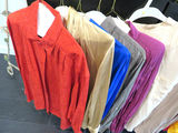 14 Silk Women's Long Sleeve Button Shirts - thumbnail 4 of 14