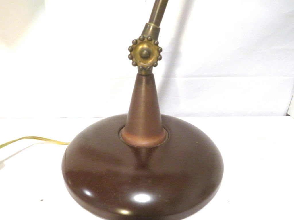 MCM Metal Gooseneck Adjustable Bullet Desk Lamp  - image 4 of 10