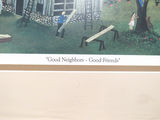 LTD Ed Barbara Appleyard Framed Lithograph COA - thumbnail 4 of 7