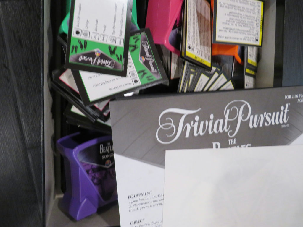 Vintage Beatles Trivial Pursuit Game Trouble Sealed BUX  - image 5 of 7