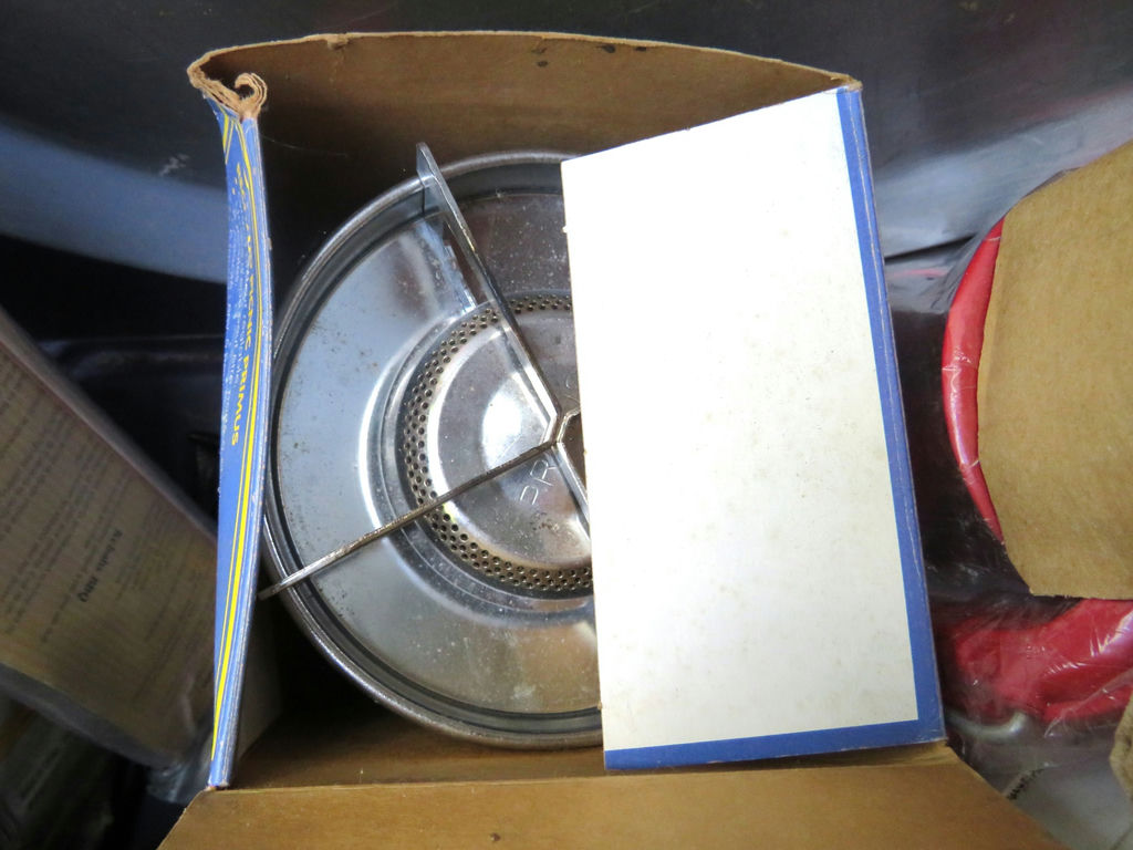 Bin filled with Camping Supplies Portable Primus Stove - image 9 of 13