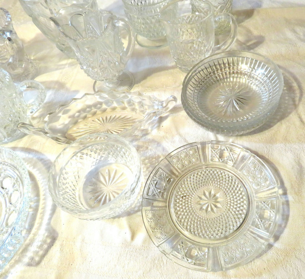 Collection of Glassware Including Fostoria Dish - image 4 of 9
