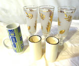 MCM Libby Pilsner Gold Leaf and Fun Mugs - thumbnail 1 of 5