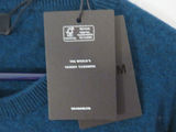 Naadam Teal Crewneck Cashmere XL Women’s Sweater NWT - thumbnail 3 of 4