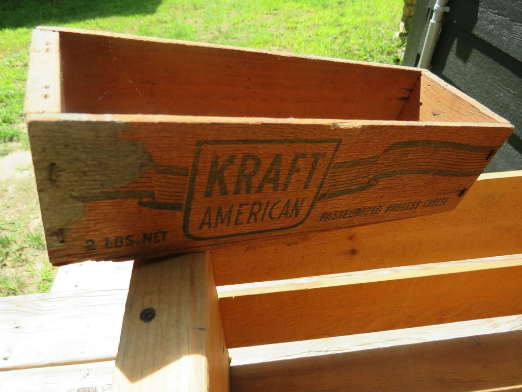 Vintage Sunny Slope Fruit Wood Crate - image 3 of 6