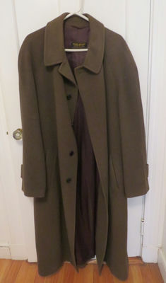 Vintage Brooks Bros Men’s Angora Wool Overcoat Sz 44L - Image 1 of 10