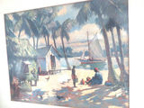 Framed Cappy Amundsen lithograph Long Island Artist - thumbnail 5 of 7
